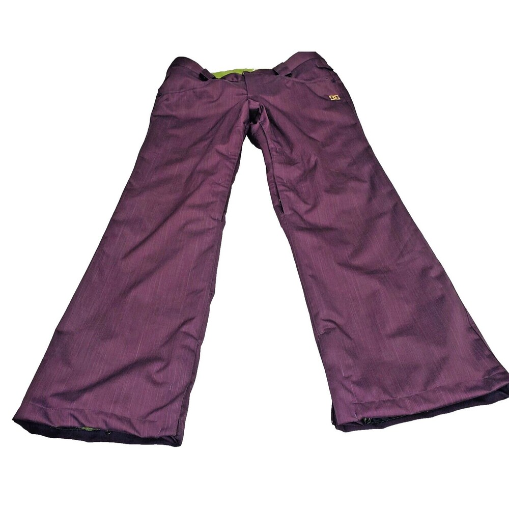DC Womens Exotex 5K Snowboard Snow Pants Extreme Weather Brown Size Medium 33W